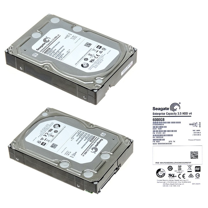 Hard Disk 6TB, Seagate, 7200 RPM, 128MB, 3.5''