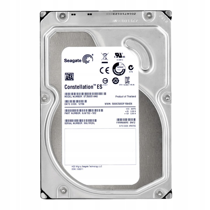 Discul dur intern Seagate 500GB 7200RPM SATA II 3.5"