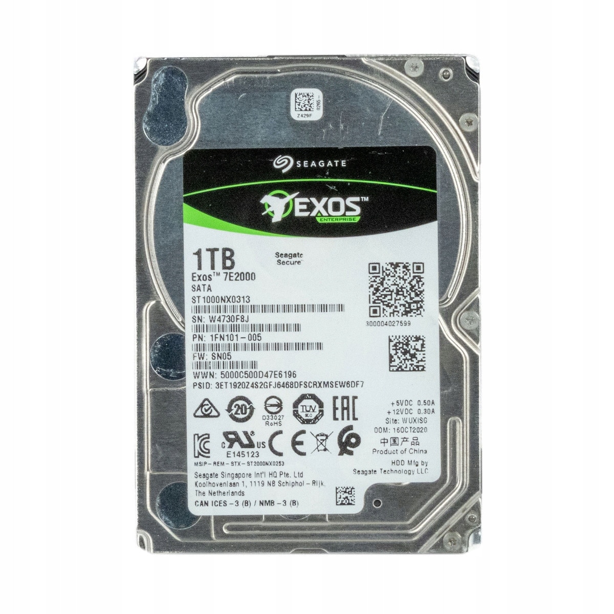 HDD Seagate BarraCuda® PRO 2TB, 7200RPM, 128MB Cache, SATA III