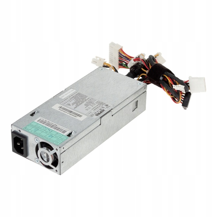 PC tápegység HiPro 250W 1U ATX 20-PIN, 4-PIN 12V, 2x SATA, 3x MOLEX