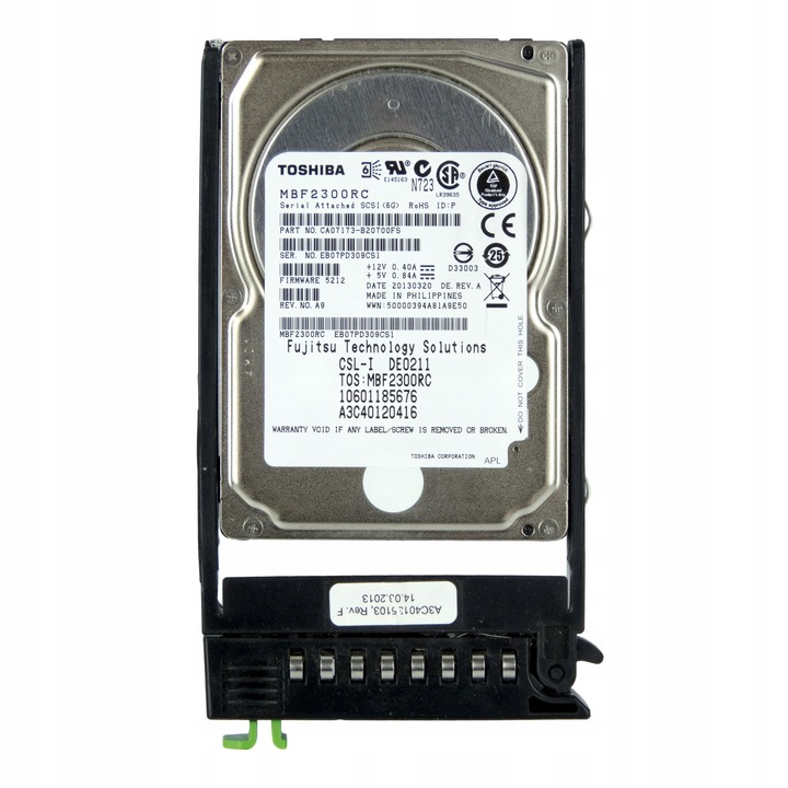 Merevlemez Fujitsu 300GB 10K SAS-2 2.5"