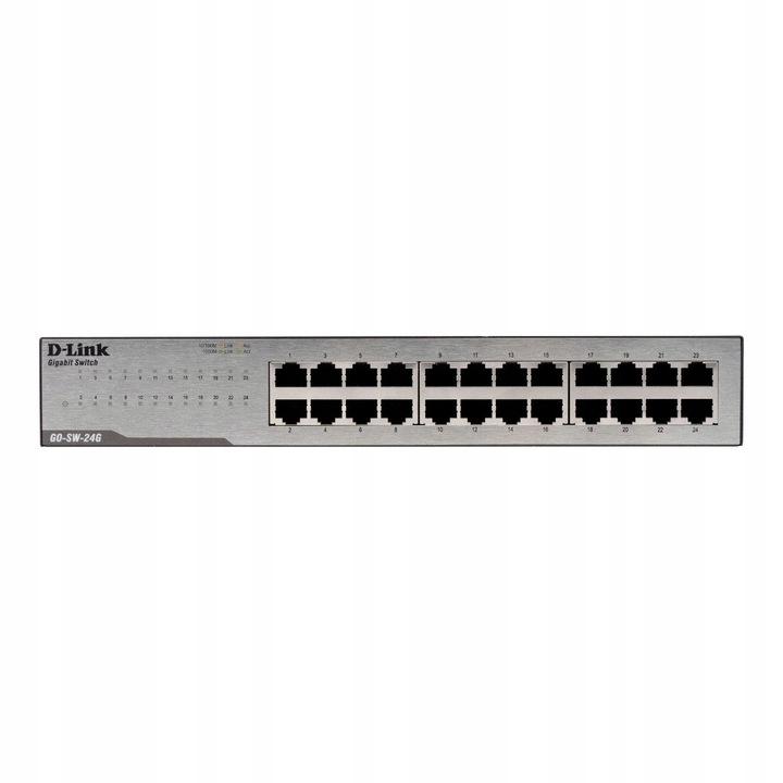Switch D-Link GO-SW-24G, 24 porturi, 1G