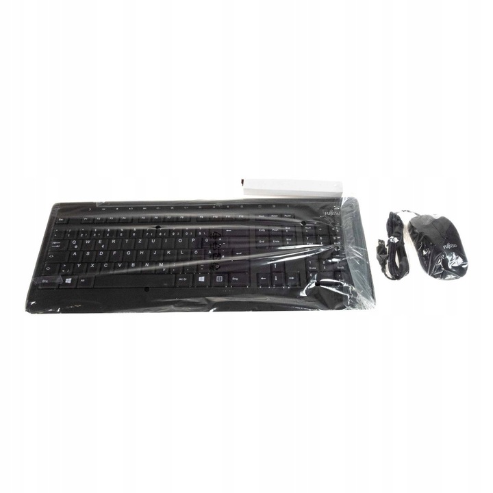 Tastatura + mouse Fujitsu KB900 M520 QWERTZ, USB, 2 butoane, plastic