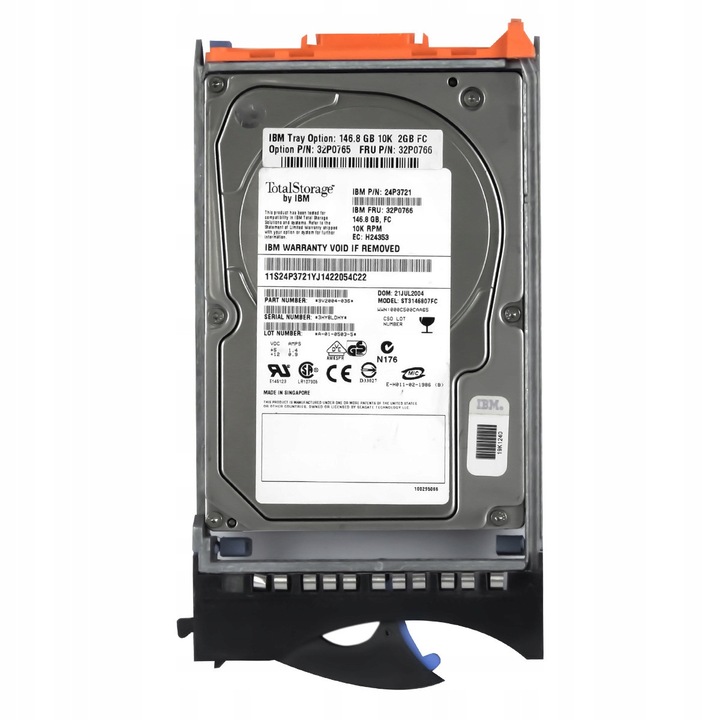 Hard Disk server IBM 32P0766 147GB 10K 8MB FC 3.5''