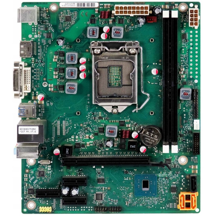 Alaplap, Fujitsu D3400-A11 GS5, micro ATX, DDR4, 183x218mm