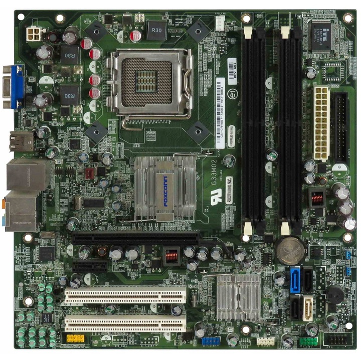 Alaplap, G33M02, LGA775, 4x DDR2, micro ATX, INSPRION 530 530s-hez