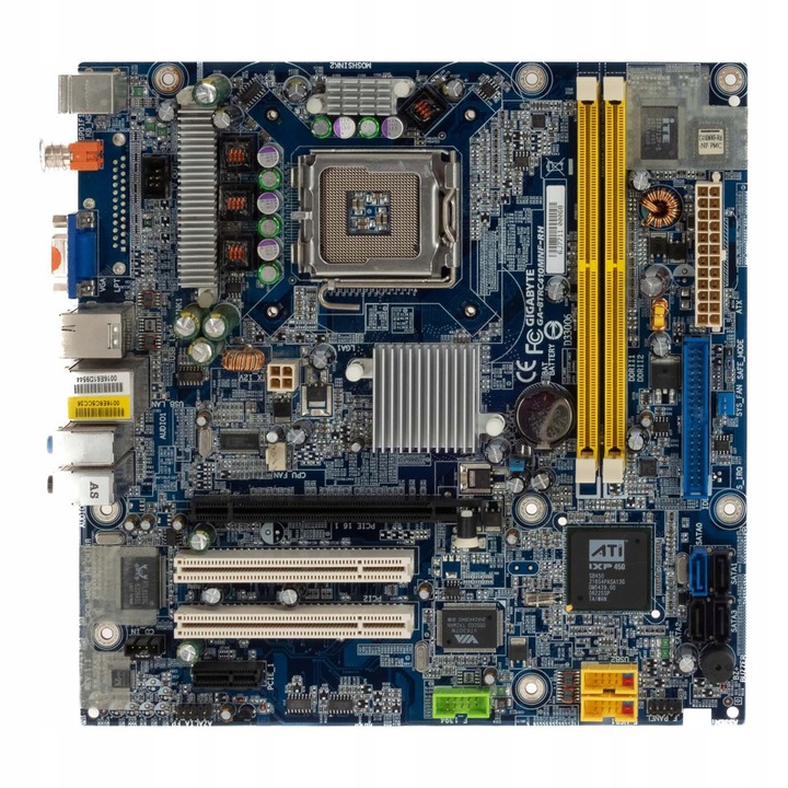 GIGABYTE GA-8TRC410MNF-RH alaplap, micro ATX, 2 RAM foglalat, 2 PCIe, 2 PCI, LGA775 foglalat