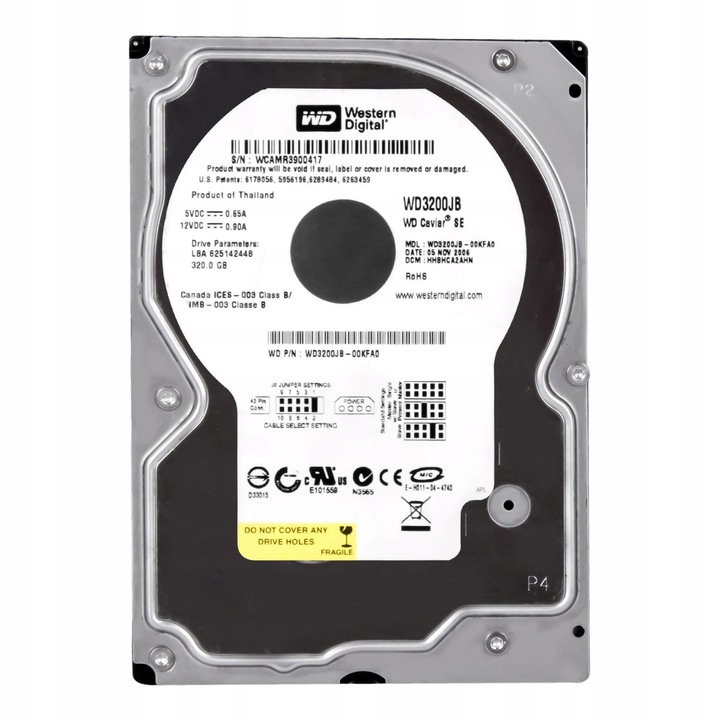 Hard Disk 1TB Western Digital WD10EZEX 7200rpm SATA III 3,5"