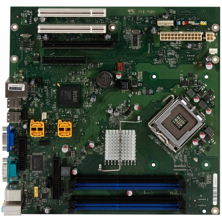 Fujitsu D3011-A11 GS2 alaplap, DDR3, 4 RAM foglalat, 266x264mm