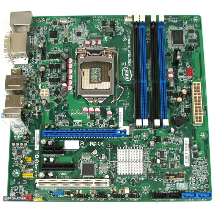 Placa de baza Intel DQ67SW, LGA 1155, suport DDR3, 32 GB, Gigabit Ethernet