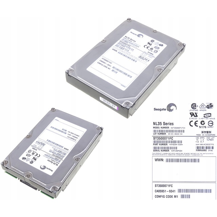 Hard Disk 500GB 3.5'' Fibre Channel 7200RPM