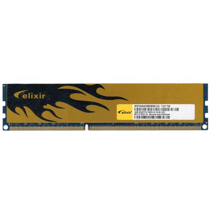 Memorie RAM DDR3 Elixir 4GB 1333MHz Non-ECC DIMM