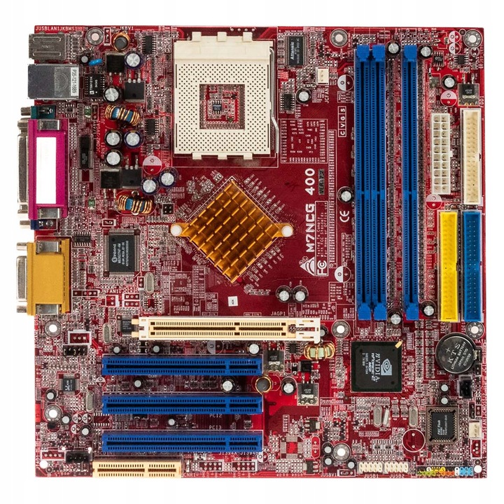Placa de baza Biostar M7NCG 400, Socket 462, micro ATX, 3 sloturi RAM, 3 PCI, 2x USB
