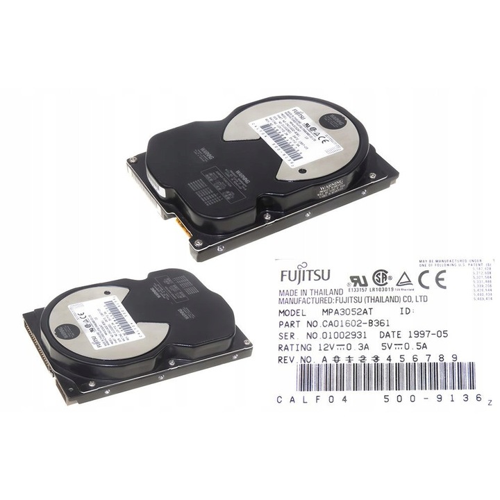 Hard Disk 3.5'', MPA3052AT, 5.2GB, ATA, 5400RPM