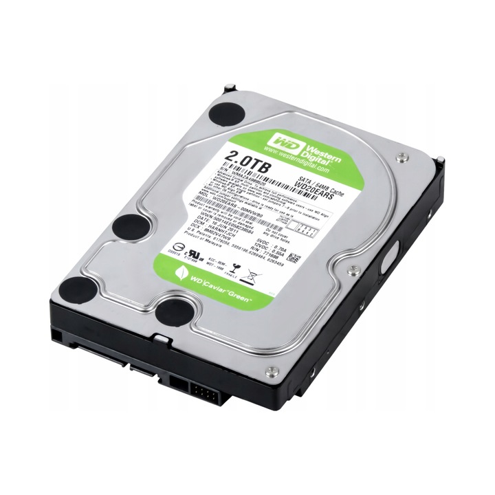 Hard Disk 2TB 5400RPM 64MB SATA II 3.5" Caviar Green