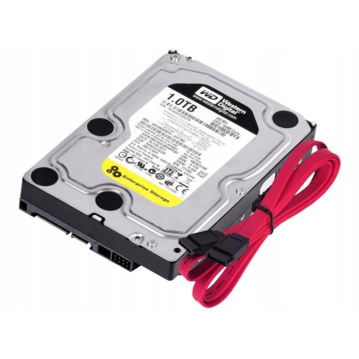 Hard Disk 1TB Western Digital WD1003FBYX 7200RPM 64MB SATA II 3,5"