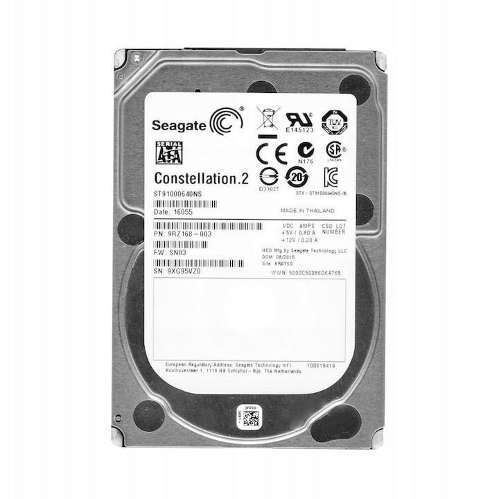 Hard Disk 1TB Seagate 7200RPM SATA III 2.5"