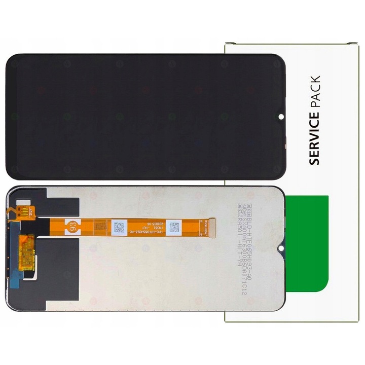 Eredeti Oppo A15, 6,52'', fekete, 720x1600 kijelző