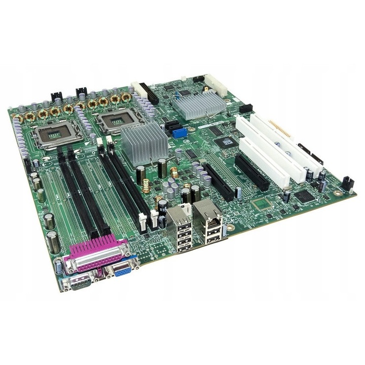 Placa de baza DELL 0TW856, pentru server POWEREDGE SC1430, 4x DDR2, 2x L771