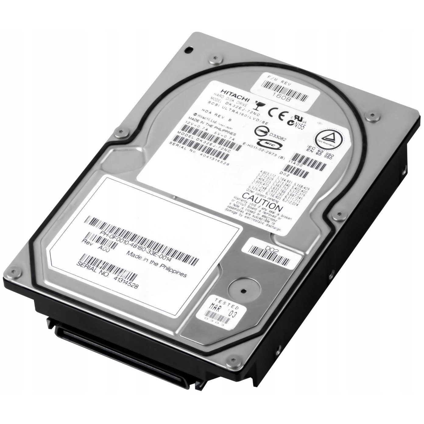 HDD Seagate Cheetah 10K.7, 73.4GB, Ultra-320 SCSI, ST373207LW