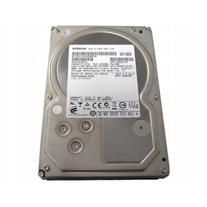 Hard Disk 3.5" Hitachi DeskStar 2TB 7200RPM 32MB SATA II