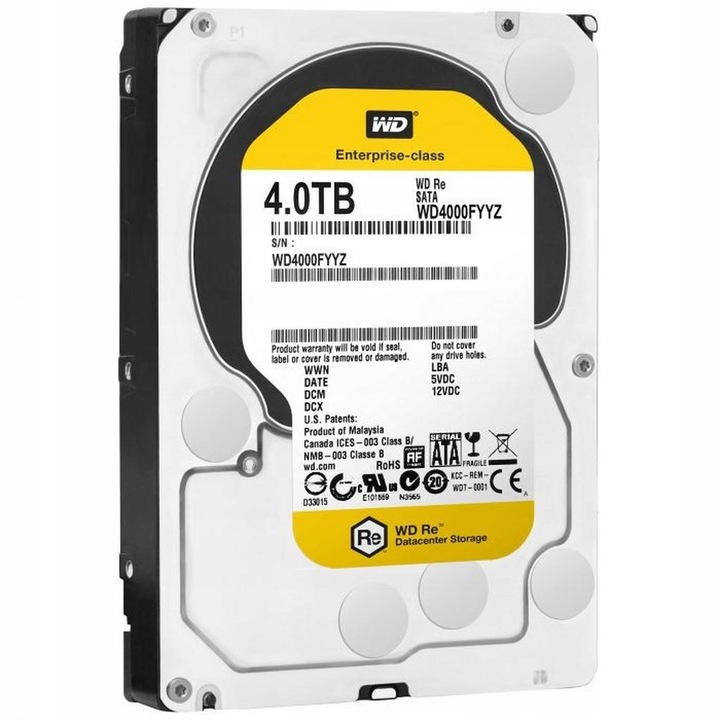 Hard Disk 3.5" Western Digital WD2003FYYS 2TB SATA II 7200 RPM, 64MB Cache