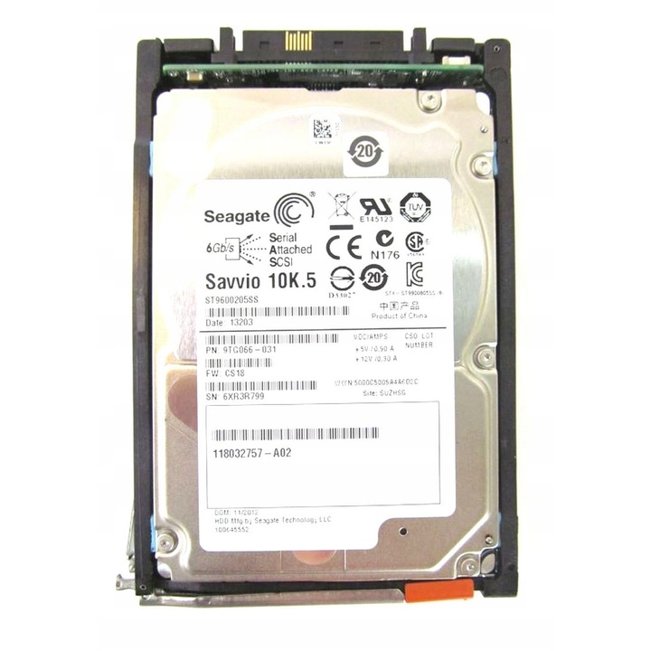 Hard Disk 600GB 10K 64MB FC 3.5'' EMC HUC109060CSS600