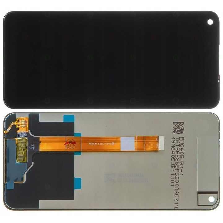 Display LCD + Digitizer pentru OPPO A52, 6,5'', 1080x2400, Negru
