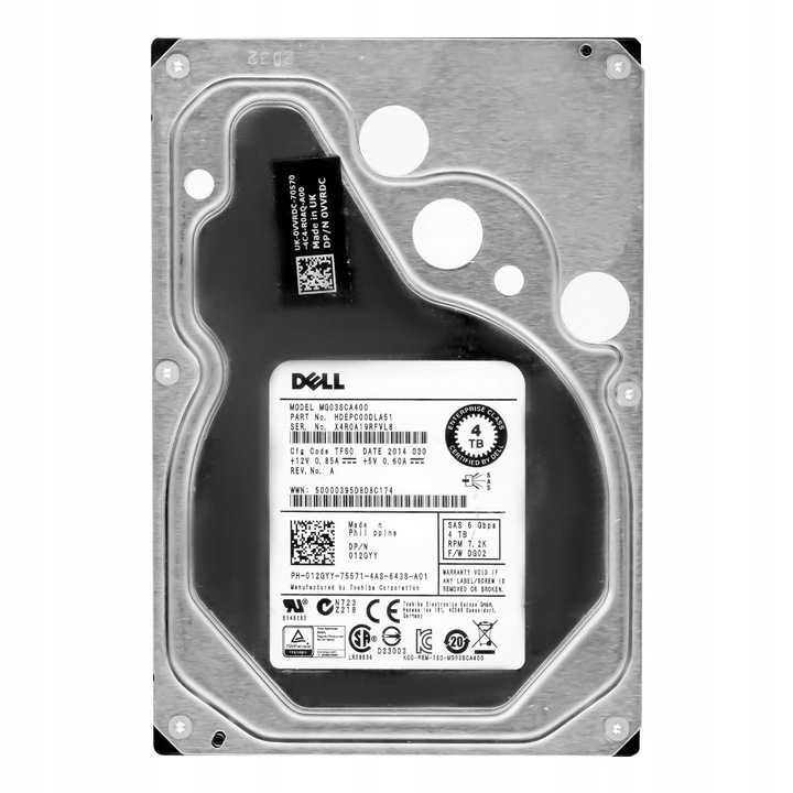 Hard Disk 4TB 7200RPM 64MB SAS-2 3.5''