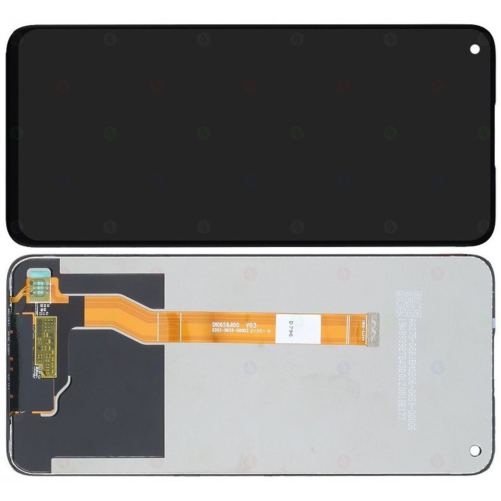 OPPO REALME 9 5G telefon LCD kijelző, 6,60'', fekete, 1080x2412, OPPO