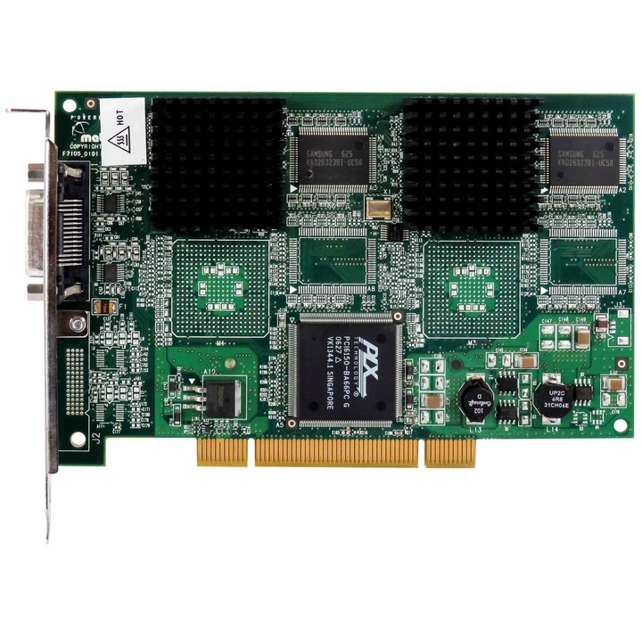 Placa video Matrox G450 64MB, PCI, 2048x1536, racire pasiva