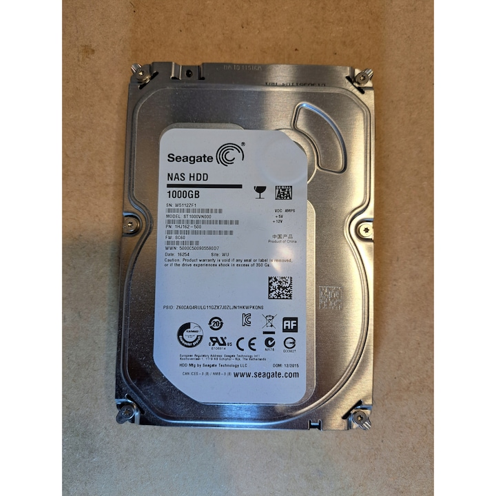 Hard Disk 1TB Seagate NAS HDD 5900RPM 64MB SATA III 3.5''
