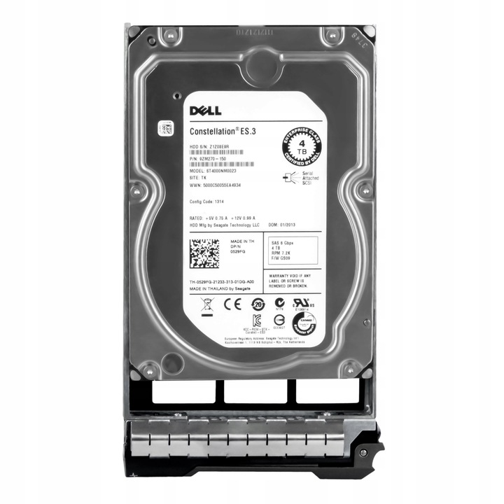 Merevlemez 4TB Seagate 7200RPM 128MB SAS-2 3.5''