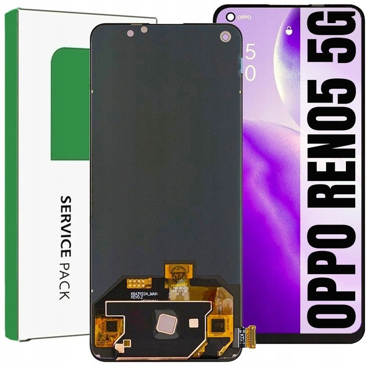 Oppo Reno5 5G kijelző, AMOLED, 6.43', 1080x2400