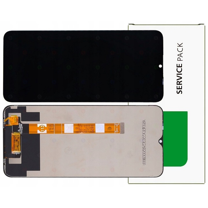 Eredeti Oppo A16, 6,52'', fekete, IPS technológia, 720x1600 felbontás kijelző