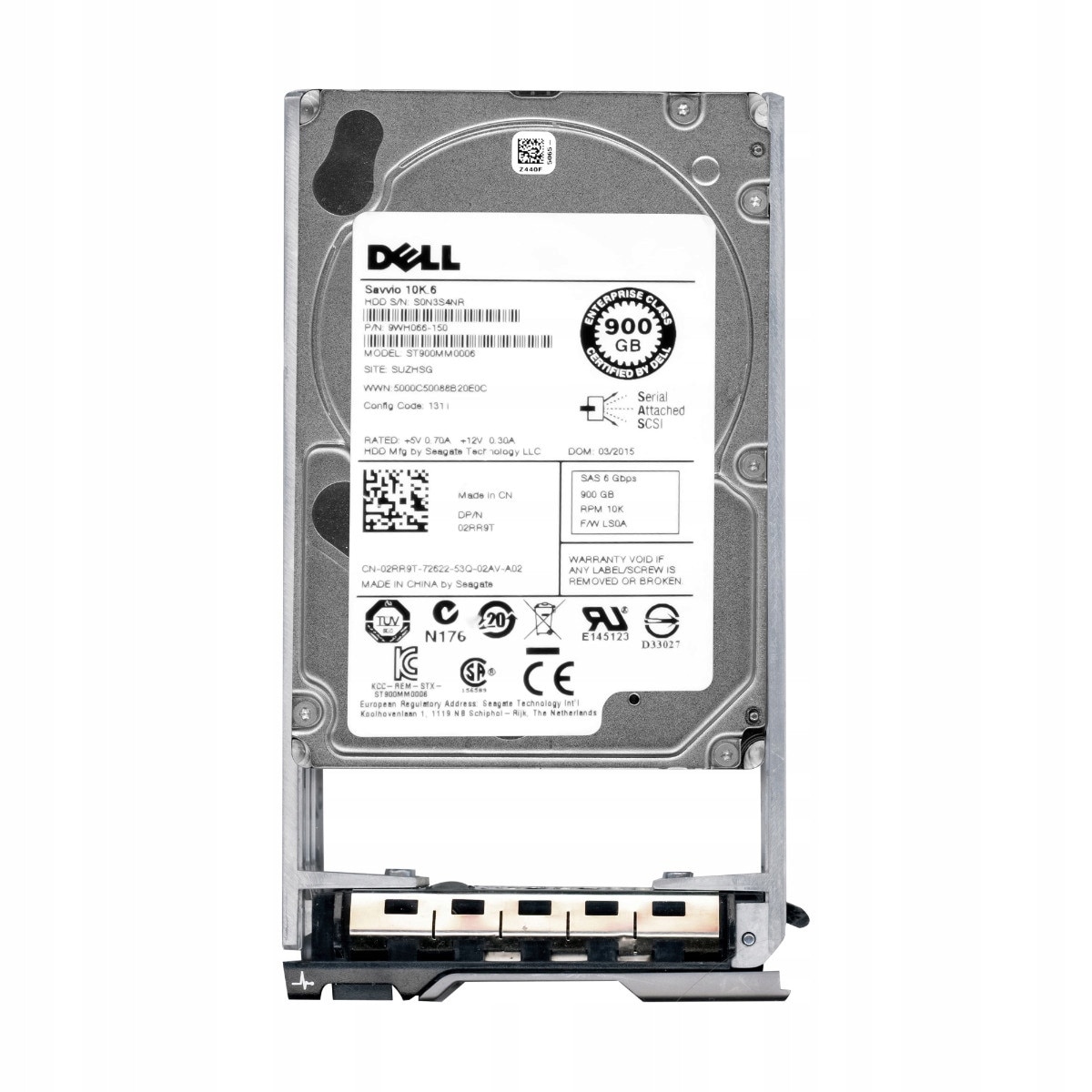 Hard Disk 900GB 10K 64MB SAS-2 2.5
