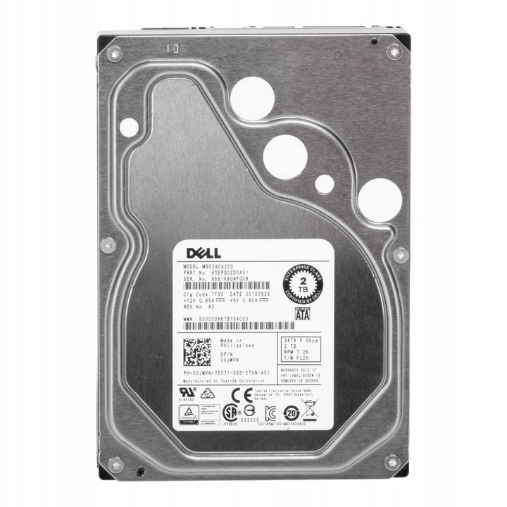 Hard Disk 2TB 7200RPM 64MB SATA III 3.5''