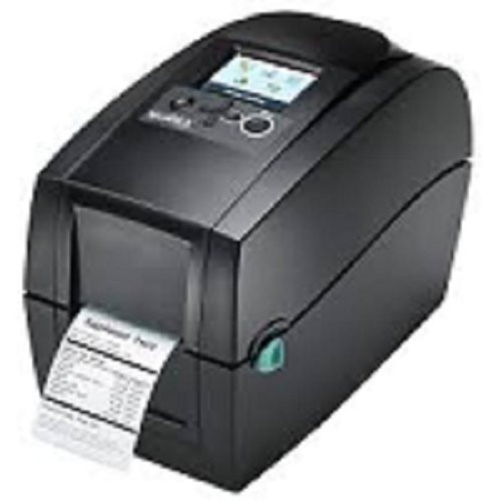 Imprimanta termica GoDEX RT230i, 300 dpi, viteza 127 mm/s, neagra, conectivitate USB/RS232/Ethernet