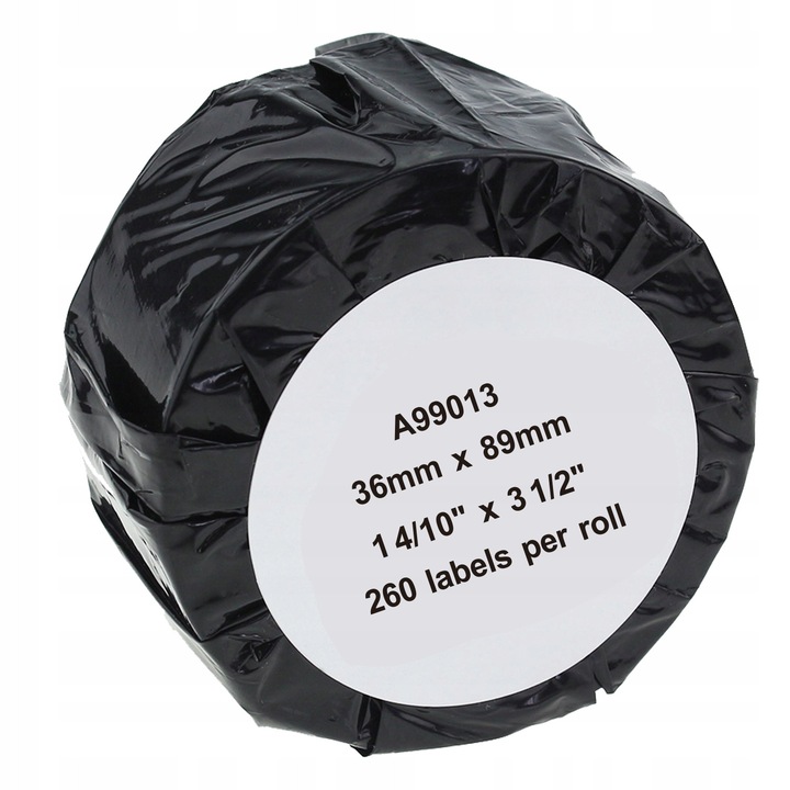 Benzi etichete 36x89mm, 260 buc, Mleczny, pentru imprimante DYMO LW