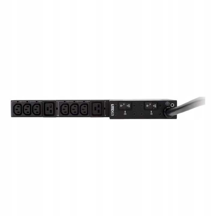 PDU LiteOn 6xC13 2xC19, 240V, 4992W, 43x400x85mm