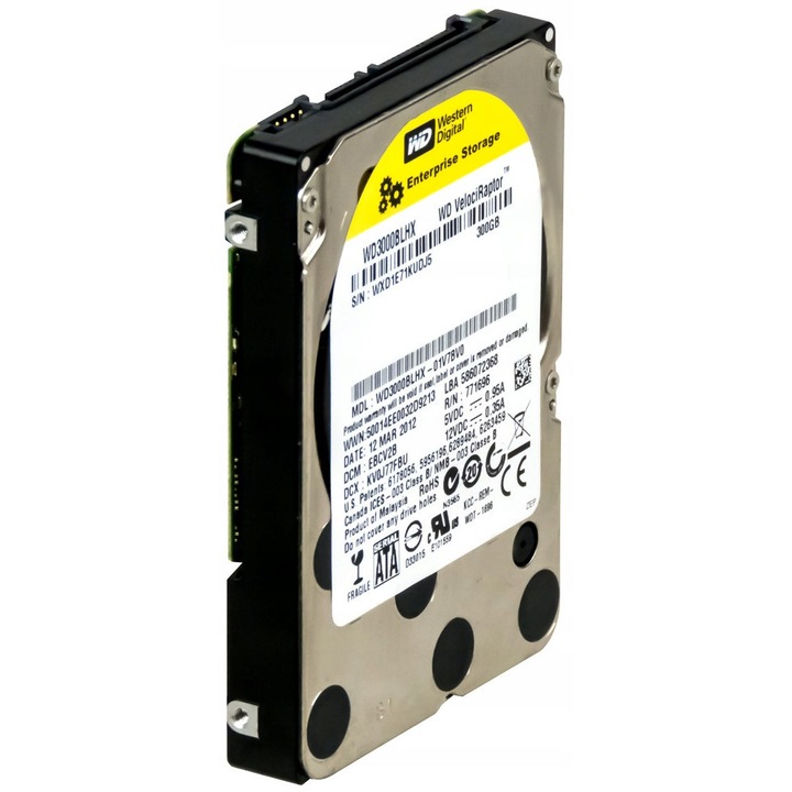Hard Disk 2.5'' VelociRaptor 300GB, 10000RPM, SATA II, 32MB