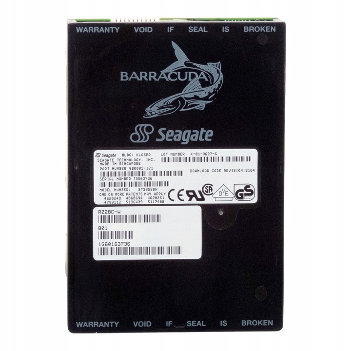 Merevlemez 3.5'' Seagate Barracuda 2.1GB SCSI 7200RPM