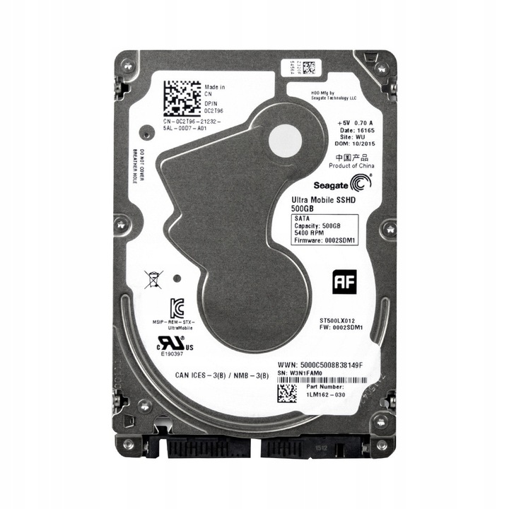 Hard Disk 2,5" Seagate ST500LX012, 500GB, SATA III, 5400 RPM, 64MB