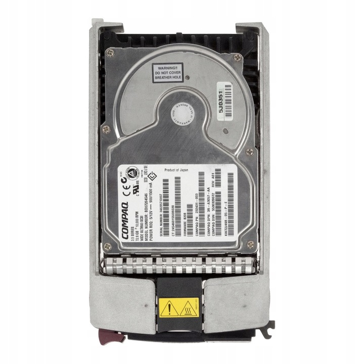 Merevlemez 3.5'' Compaq 73GB 10000RPM SCSI U320, 2MB Cache
