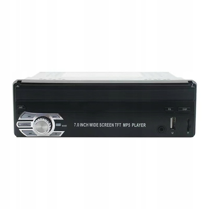 Radio auto 1DIN, 7", Bluetooth, camera de marsarier, set complet, pentru Renault