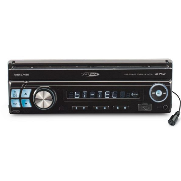 Radio auto Caliber RMD 547BT, 1 DIN, Bluetooth, 7 inch, set complet