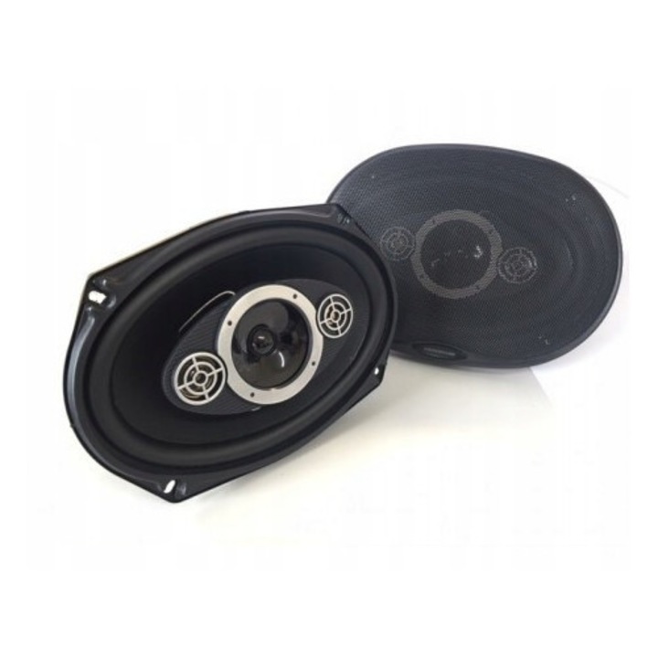 Set boxe auto Boschmann 350W, 4-drozne, neodym, 160mm, pentru Audi, Skoda, Seat