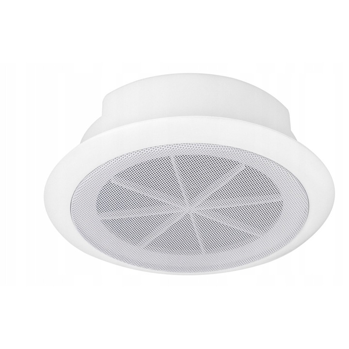 Sistem audio Voice Kraft, set 8 difuzoare, amplificator cu MP3, radio, USB, SD, 43x28x7,5cm, negru