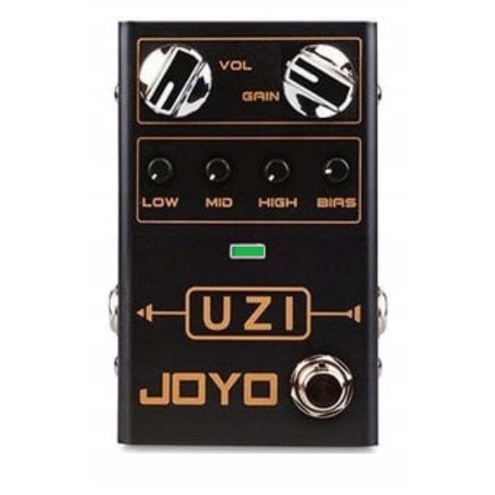 Педал за ефекти Joyo R-03 Uzi Distortion, дисторшън, 109x67x48 мм, метален