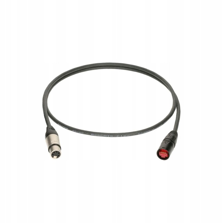 Kábel RJ45-XLR 5pin Klotz 1,2m, DMX, Neutrik etherCON